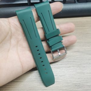 Best Replacement Premium FKM Rubber Straps For Omega Speedmaster Racing Professional 