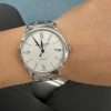 Curved Stainless Steel Band for Baume & Mercier Bracelet Replacement Capeland Classima Clifton Steel Strap Curved Stainless Steel Band for Baume & Mercier Bracelet Replacement Capeland Classima Clifton Steel Strap