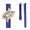 Custom Alligator Leather Watch Strap For Cartier CAPTIVE WG800013