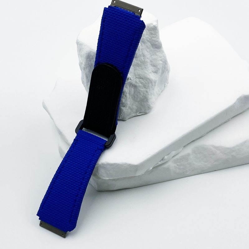 Custom Replacement Canvas Pattern Rubber Velcro & Elastic Strap for Richard Mille (14) Custom Replacement Canvas Pattern Rubber Velcro & Elastic Strap for Richard Mille (2)