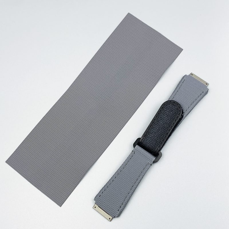 Custom Replacement Canvas Pattern Rubber Velcro & Elastic Strap for Richard Mille (7) Custom Replacement Canvas Pattern Rubber Velcro & Elastic Strap for Richard Mille (2)