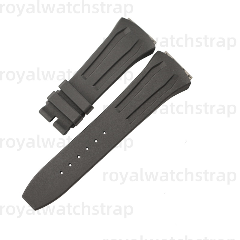  FKM Rubber Watch Strap For Audemars Piguet Royal Oak 26560 26577 26620 (1)