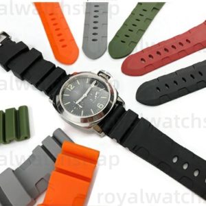 FKM RubberSoftStrapfor Panerai