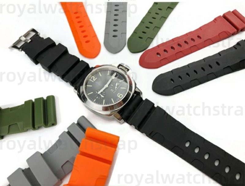 FKM RubberSoftStrapfor Panerai