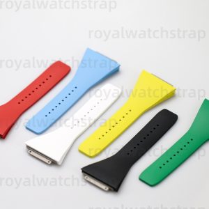 High Quality FKM Rubber Watch Strap For Richard Mille Men RM016 (1) High Quality FKM Rubber Watch Strap For Richard Mille Men RM016