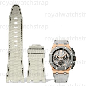 PVC Rubber Watch Strap FKM For Audemars Piguet 15720 26420 Royal Oak Offshore Quick Release