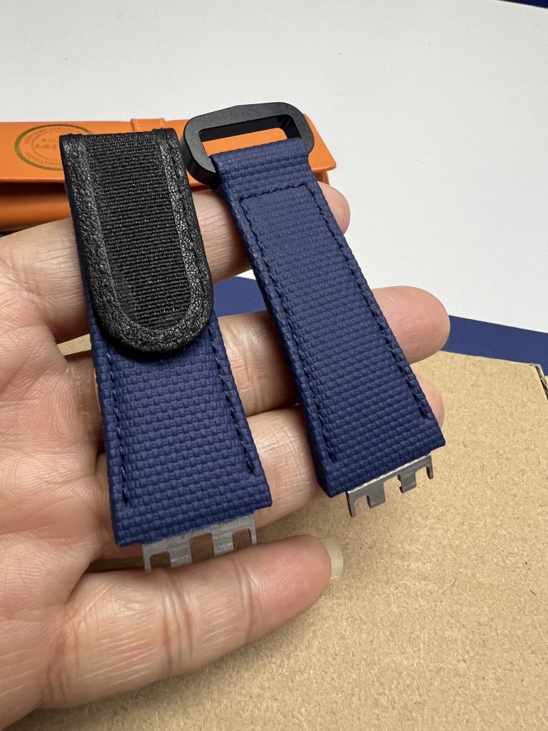 Custom Rubber Velcro Strap for Hublot