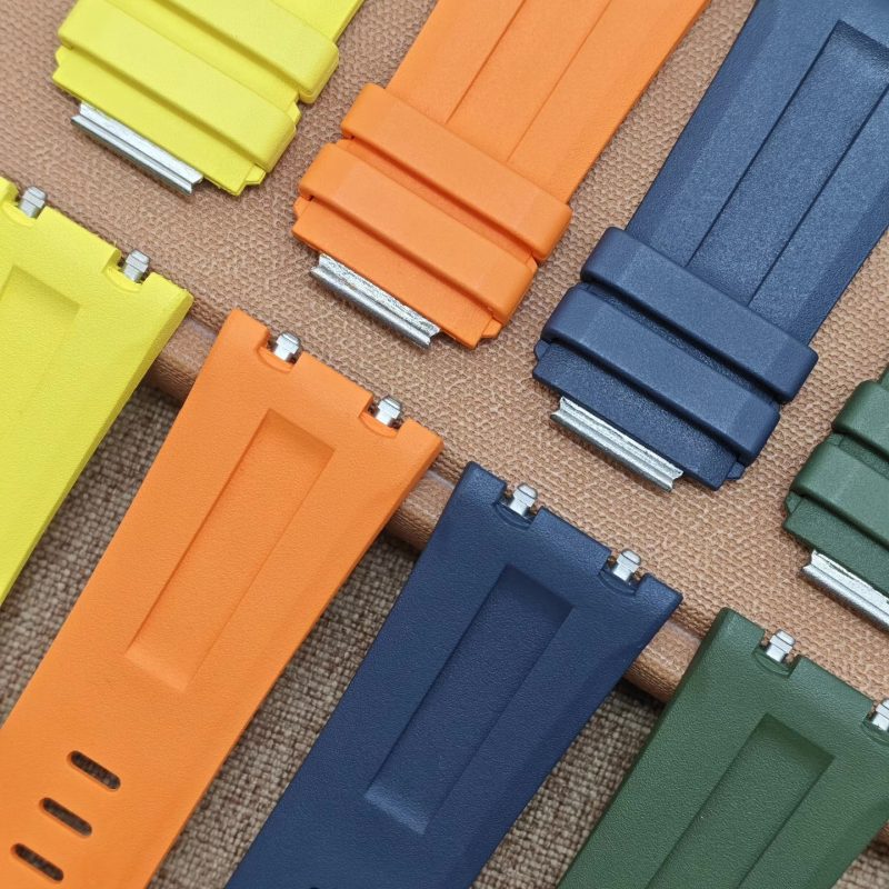 Quick Release FKM Rubber strap for Audemars Piguet Royal Oak 26420 15720 (7) Quick Release FKM Rubber strap for Audemars Piguet Royal Oak 26420 15720 (10)