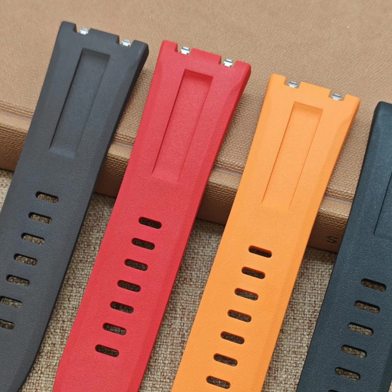 Quick Release FKM Rubber strap for Audemars Piguet Royal Oak 26420 15720 (8) Quick Release FKM Rubber strap for Audemars Piguet Royal Oak 26420 15720 (10)