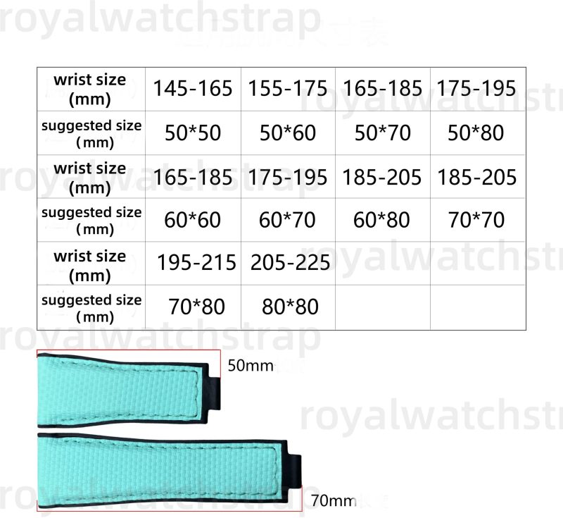 PVC Strap for Tudor Rolex Daytona Oyster Perpetual PVC Strap for Tudor Rolex Daytona Oyster Perpetual