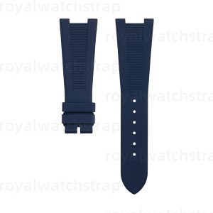 25mm FKM Rubber Watch Strap For Patek Philippe Nautilus Watch 5712R-001/5711