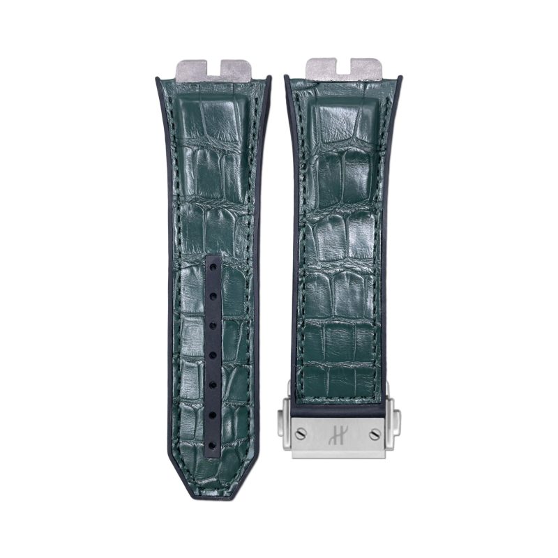 Alligator Leather Strap Quick Release For Hublot Big Bang 411 415 401 Alligator Leather Strap Quick Release For Hublot Big Bang 411 415 401