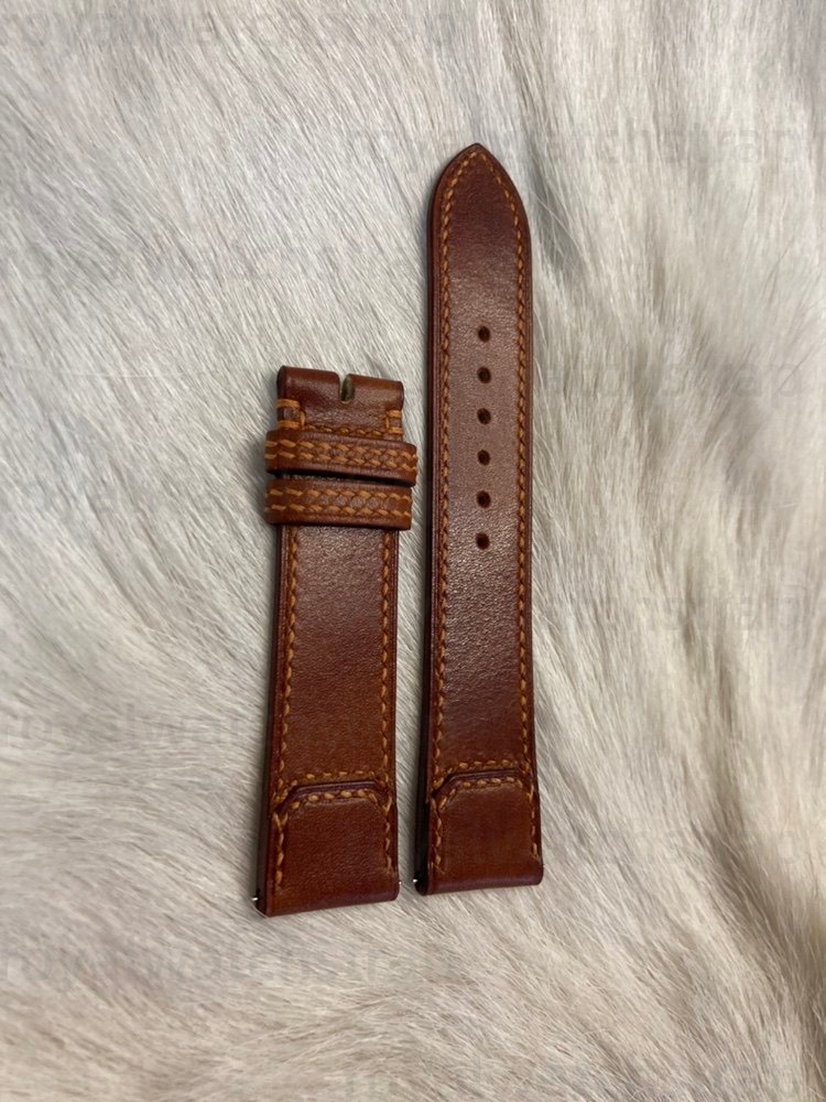 Thin Calfskin Watch Band Leather Strap For Jaeger-Lecoultre Reverso 3858522