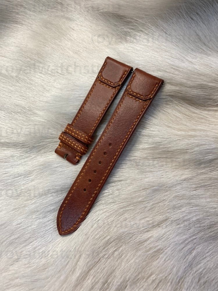 Thin Calfskin Watch Band Leather Strap For Jaeger-Lecoultre Reverso 3858522