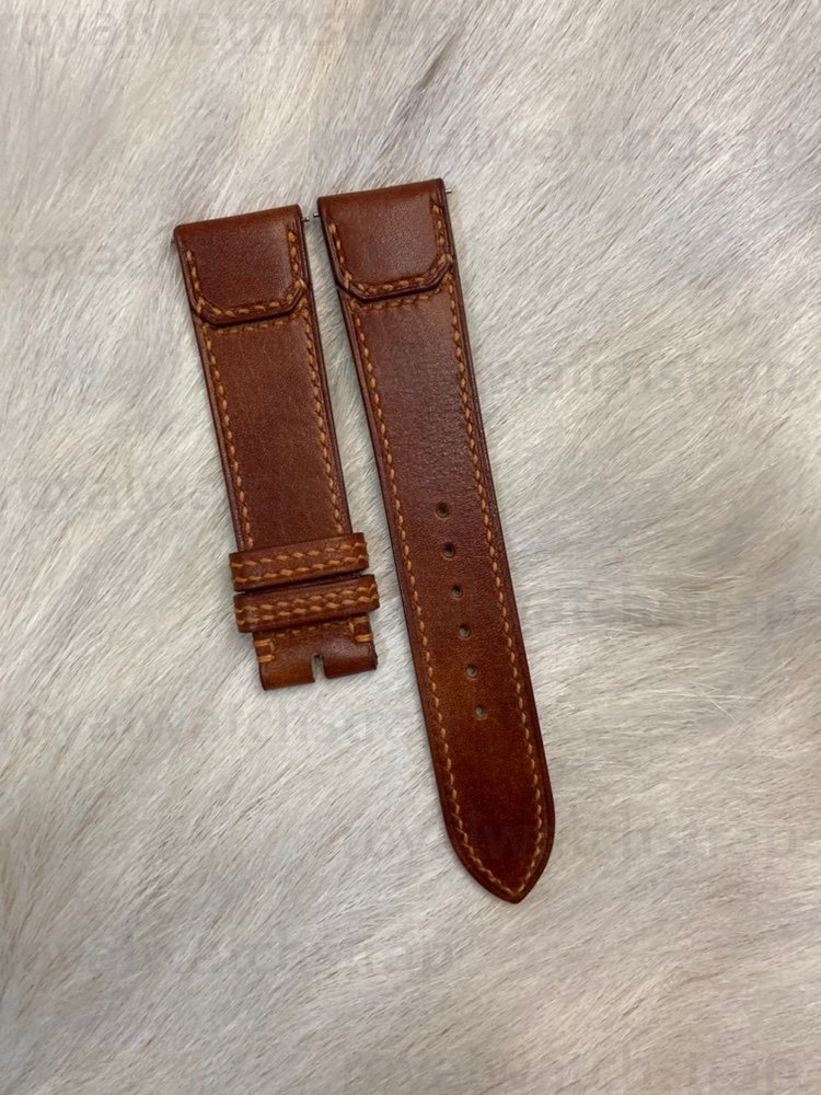 Thin Calfskin Watch Band Leather Strap For Jaeger-Lecoultre Reverso 3858522