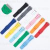 Waterproof FKM Fluororubber Rubber Watch Strap For Richard Mille RM67-02-01