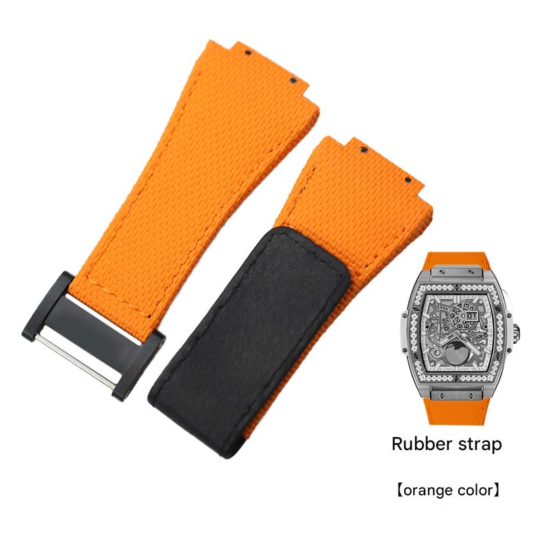 Custom Rubber Velcro Strap for Hublot Custom Rubber Velcro Strap for Hublot