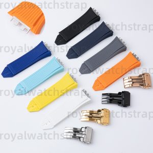 31mm Quick Release FKM Rubber watch strap for Hublot Spirit of Big Bang 614