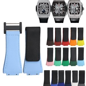 Custom Rubber Velcro Strap for Hublot Custom Rubber Velcro Strap for Hublot