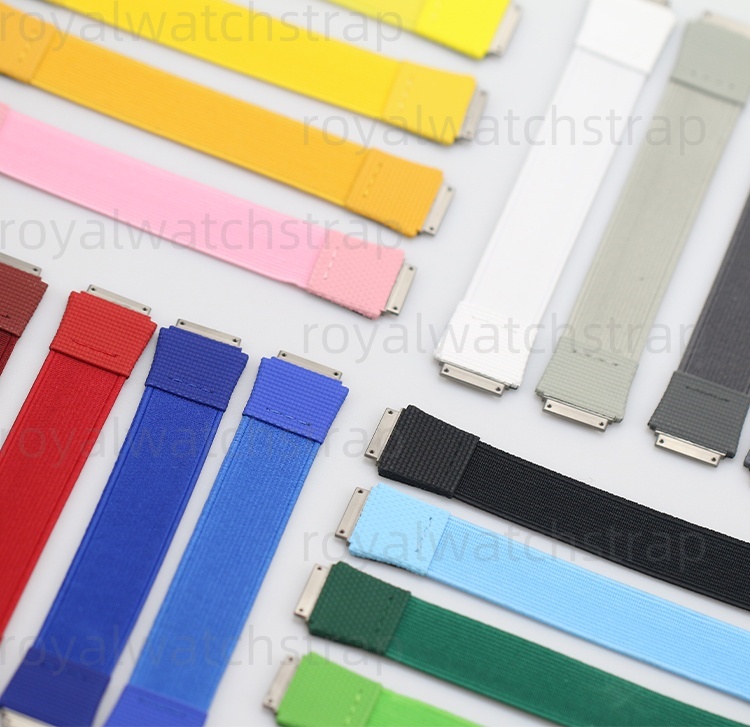 Custom Rubber elastic strap for Richard Mille