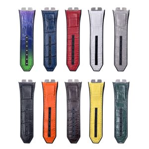 Alligator Leather Strap Quick Release For Hublot Big Bang 411 415 401 Alligator Leather Strap Quick Release For Hublot Big Bang 411 415 401