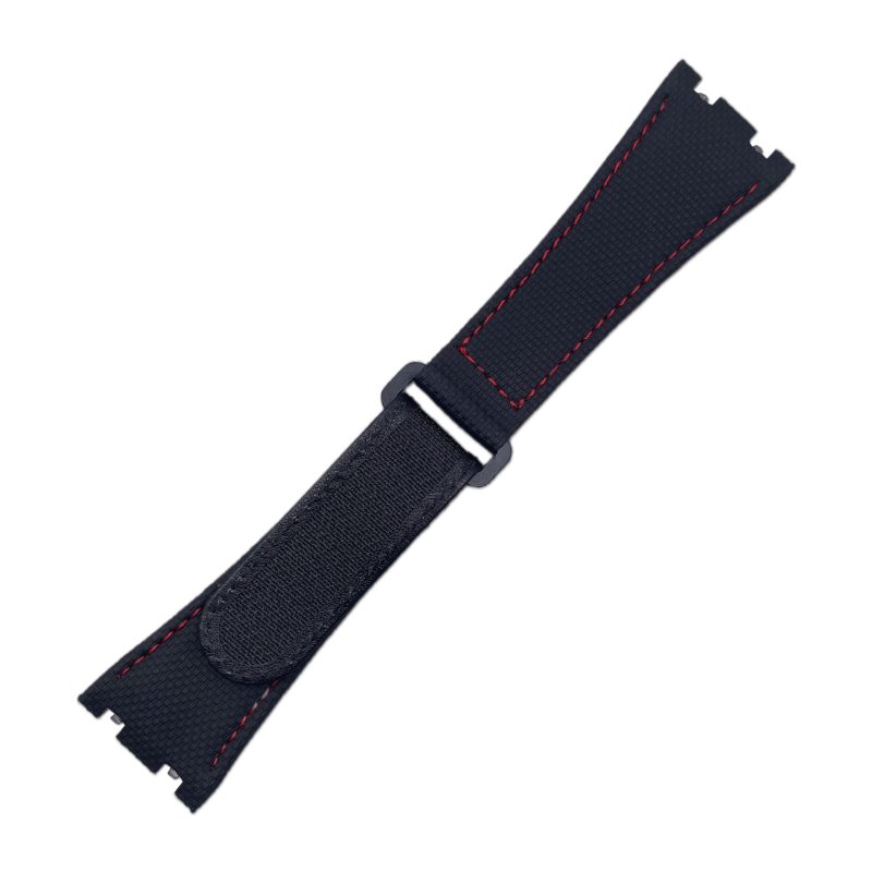 Customized Audemars Piguet Royal Oak Offshore Strap PVC Rubber Velcro Watch Strap Customized Audemars Piguet Royal Oak Offshore Strap PVC Rubber Velcro Watch Strap