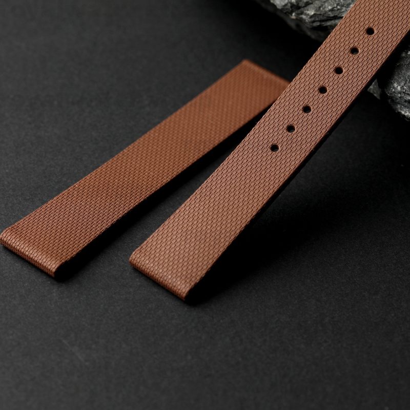 20mm FKM Rubber Straps For Omega Seamaster Aqua Terra 41mm Dial With Butterfly Clasp