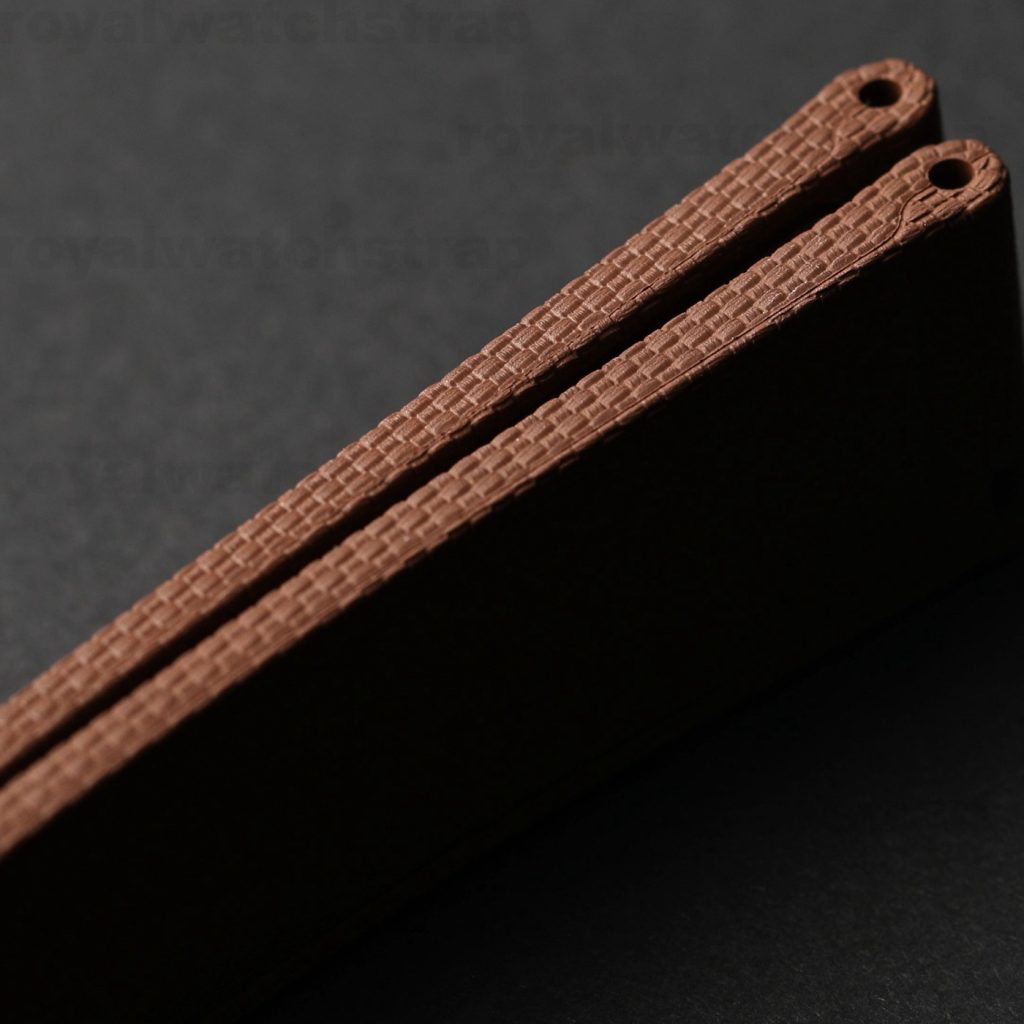20mm FKM Rubber Straps For Omega Seamaster Aqua Terra 41mm Dial With Butterfly Clasp