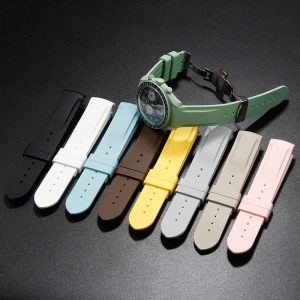 20mm Replacement Band Rubber Straps Silicone Strap For Omega X Swatch Moonswatch Planetary 20mm Replacement Band Rubber Straps Silicone Strap For Omega X Swatch Moonswatch Planetary