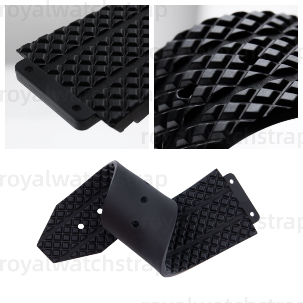 22mm FKM Replacement Rubber Band For Hublot Big Bang 341342345 Women's Watch With Built-in Steel