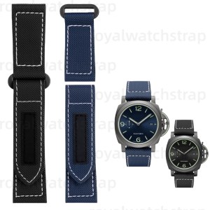 24mm 26mm Velcro Strap For Panerai Luminor 44mm Pam1118 Pam1119 01661