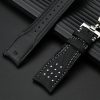 Canvas & Leather Watch Strap Replacement For Mens Jaeger-LeCoultre Aston Martin Q1928470