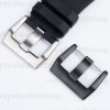 Curved End 2422mm Silicone Strap For Bell Ross BR01 BR03