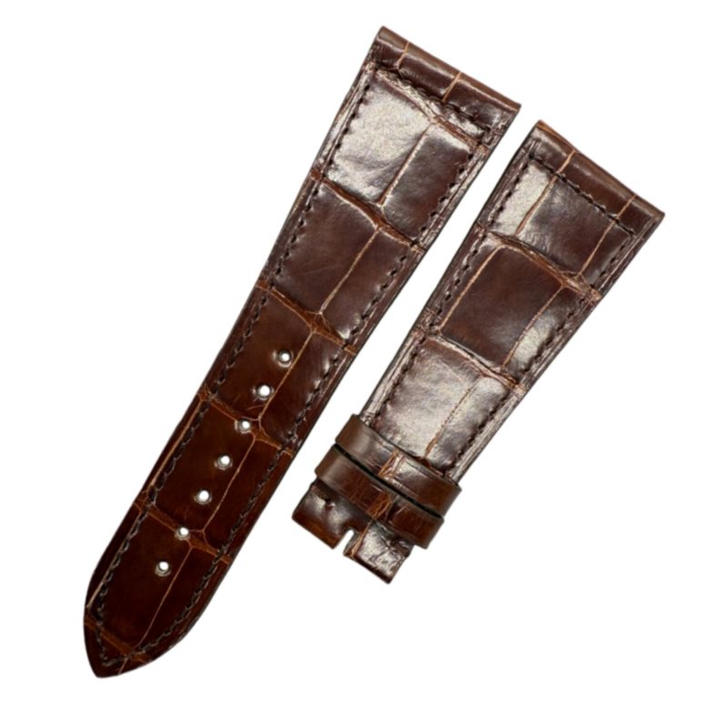 Custom Alligator Leather Watch Bands For Franck Muller Long Island(Multi Size & Color)