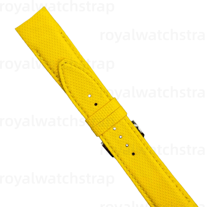 Custom Designerly Watch Band PVC Rubber Watch Strap For Jaeger-LeCoultre Master Extreme Q1778470 46mm Watch