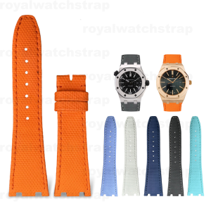 FKM-Rubber-Strap-with-Nylon-Texture-For-Audemars-Piguet-Royal-Oak-15400-26331