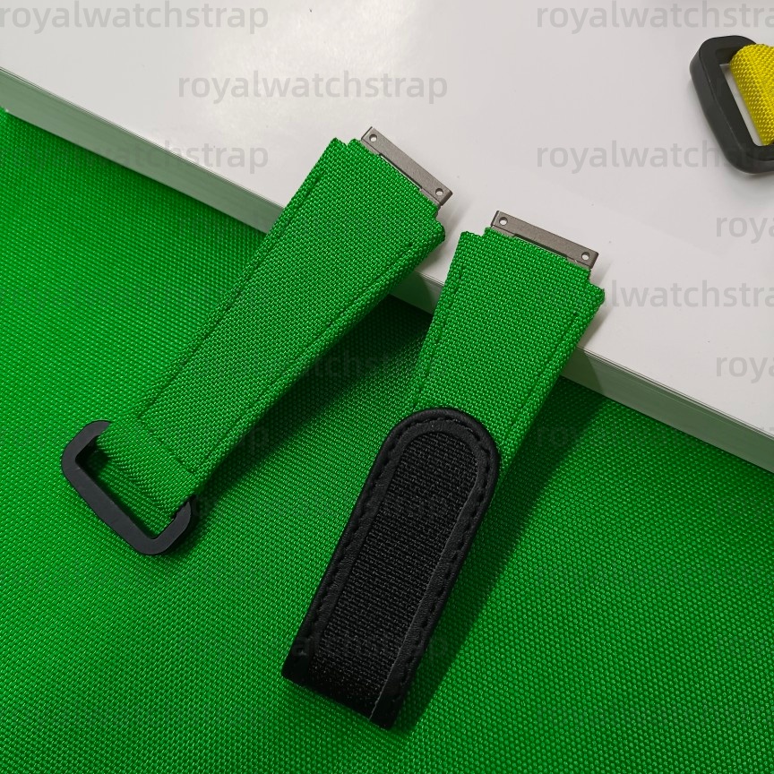 Handmade Richard Mille Velcro Strap Nylon for Richard Mille RM 005 007 010 011 016 027 029 Custom Watch Band