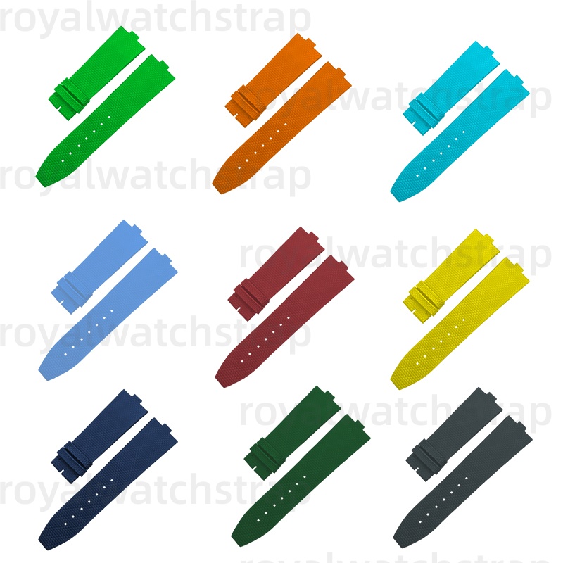 Rubber Watch Band FKM Watch Strap For Vacheron Constantin Overseas 4500V 5500V 47040 (5) Rubber Watch Band FKM Watch Strap For Vacheron Constantin Overseas 4500V 5500V 47040