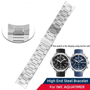 22mm 904L Quick-Release Stainless Steel Strap Watch Bracelet For IWC Aquatimer Dive Models (1) 22mm 904L Quick-Release Stainless Steel Strap Watch Bracelet For IWC Aquatimer Dive Models