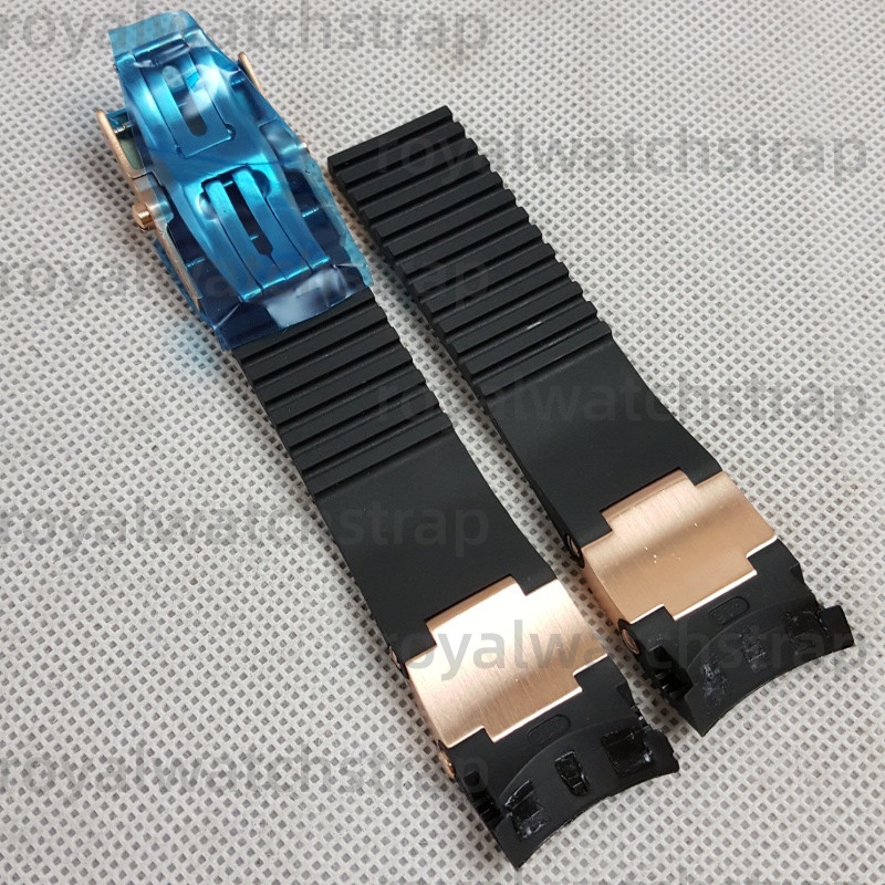 22mm Curved End Silicone Replacement Rubber Watch Strap For Ulysse Nardin Marine 353 8003 263 (2) 22mm Curved End Silicone Replacement Rubber Watch Strap For Ulysse Nardin Marine 353 8003 263