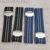 22mm Curved End Silicone Replacement Rubber Watch Strap For Ulysse Nardin Marine 353 8003 263