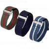 22mm Nylon Velcro Watch Strap For Tudor Black Bay Red Flower Pelagos FXD (3) 22mm Nylon Velcro Watch Strap For Tudor Black Bay Red Flower Pelagos FXD