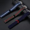 22mm Nylon Velcro Watch Strap For Tudor Black Bay Red Flower Pelagos FXD (6) 22mm Nylon Velcro Watch Strap For Tudor Black Bay Red Flower Pelagos FXD