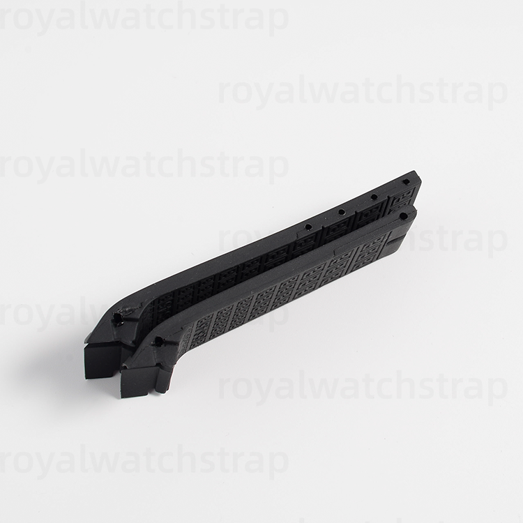 26.5mm Men's Silicone Rubber Watch Strap for Roger Dubuis EXCALIBUR King History Collection With Deployment Clasp (12) 26mm Men's Silicone Rubber Watch Strap for Roger Dubuis EXCALIBUR King History Collection With Deployment Clasp