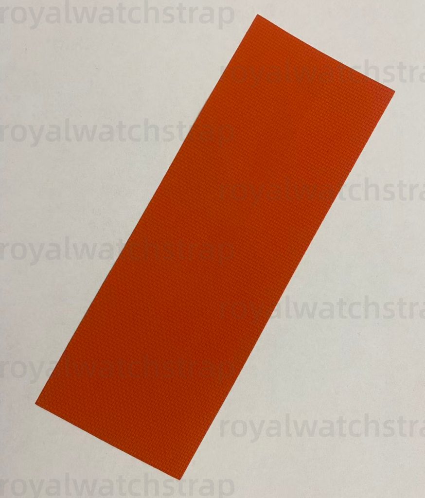6-17.5mm Cut To Size Fluororubber PVC Rubber With Nylon Texture For Watch Strap Makin (32)