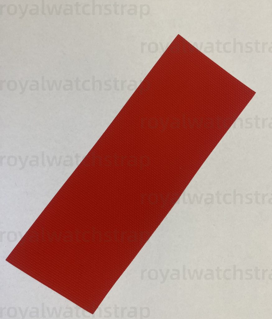 6-17.5mm Cut To Size Fluororubber PVC Rubber With Nylon Texture For Watch Strap Makin (32)