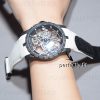 Custom Replacement Canvas Pattern Rubber Velcro & Elastic Strap for Roger Dubuis (11) Custom Replacement Canvas Pattern Rubber Velcro & Elastic Strap for Roger Dubuis