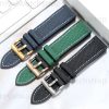 Flat End Silicone Rubber Watch Strap For ZENITH Pilot 29.2430 Bronze Grande Volante(Multiple Colors)