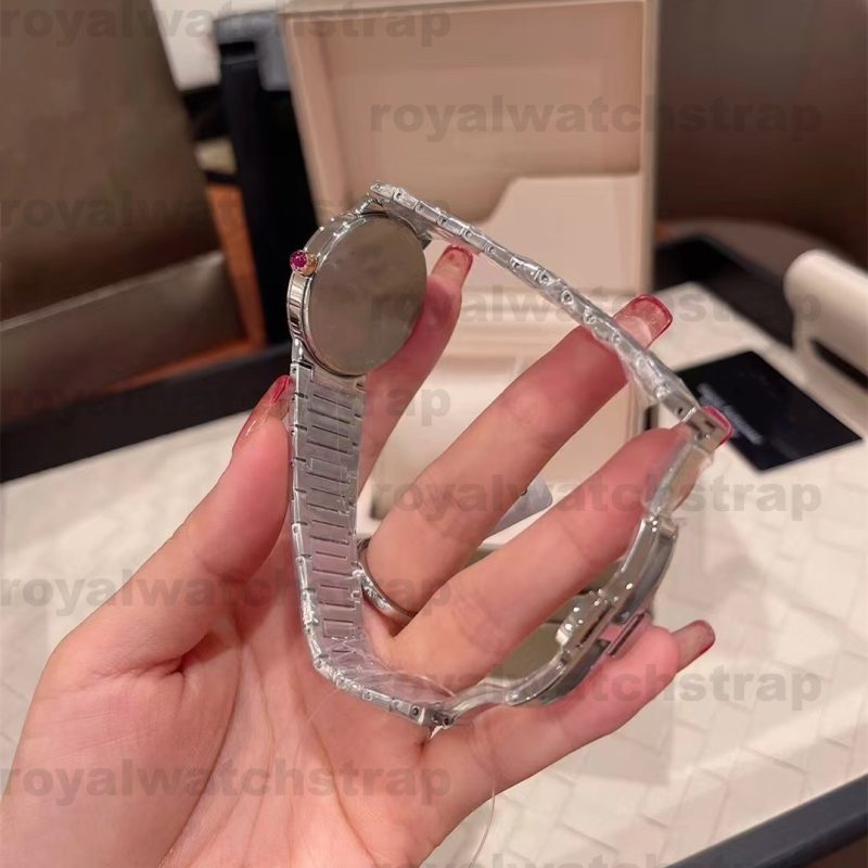 Replacement Steel Bracelet for Bvlgari 101888 102925 103575 103696 Women's Watch (33mm Case) 101888 102925 103575 103696