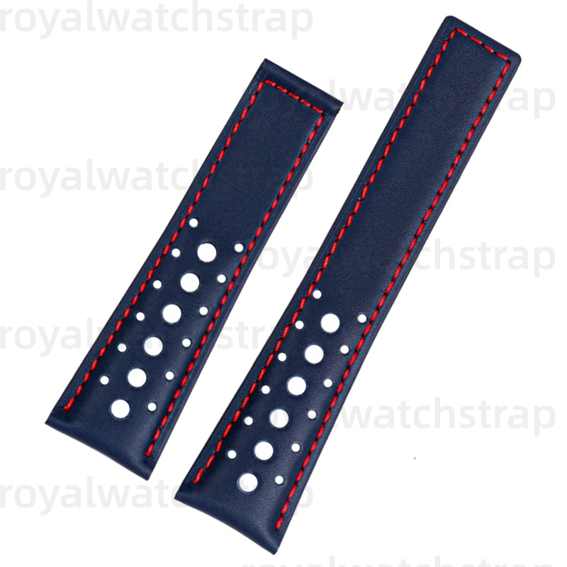 22mm Leather Watch Strap For TAG Heuer Monaco Carrera F1 Chronograph CBL2115 (Multi Color) (16)